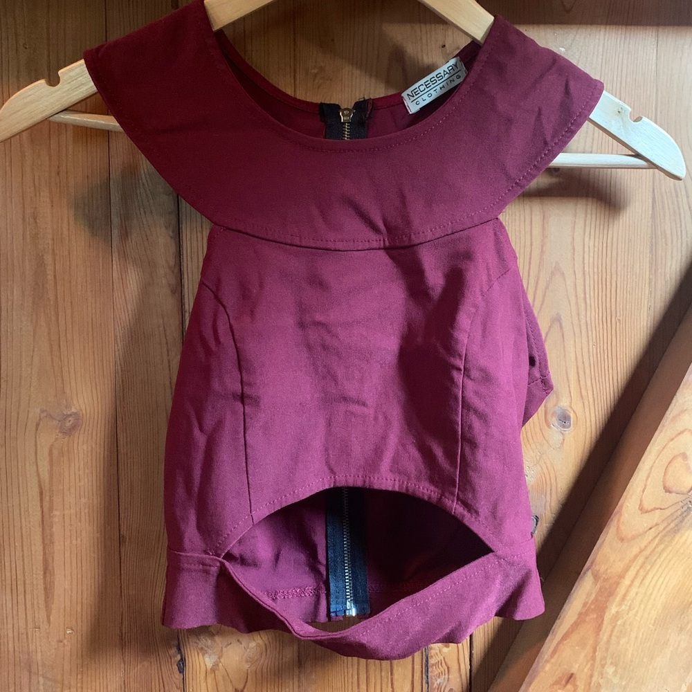 Cut out crop top